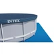Басейн каркасний 21в1 INTEX 26720, 427 х 107 см + машина для створення бульбашок - изображение 7