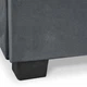 Диван розкладний MEBEL ELITE PIANO 190 см Сірий / велюр PPHUE.DOROTKA/PAROS6/WER - зображення 7