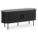 Тумба под телевизор MEBEL ELITE TRISH 120 см Черный ME.TRISH/CZ/RTV120 - изображение 1