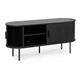 Тумба под телевизор MEBEL ELITE TRISH 120 см Черный ME.TRISH/CZ/RTV120 - изображение 7