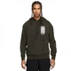 Чоловіче Худі JORDAN M ZION DF PERF FLC HOODIE Хакі S (7dDH0598-010 S) - зображення 1