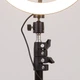 Кольцевая светодиодная LED лампа Flat Ring 10" + tripod 2.1m (Black) Epik (177075) - изображение 7