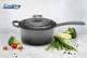 Ковш Heinner чугунный эмалированный с крышкой серый мрамор 19 см 1.8 л (HR-ZVC-C19) - изображение 5