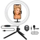 Кольцевая USB LED-лампа ACCLAB Ring of Light AL-LR101MB + микрофон и Bluetooth управление (1283126502057) - изображение 1