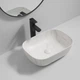 Раковина накладная Mixxus Premium DIVERSE-0112 MARBLE 455х325х135mm (MP6543) - изображение 4