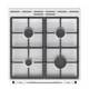 Плита Gorenje GK6A40WFFM Білий - изображение 3