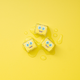 Сенсорні кубики Glo Pals Light Up Cubes Alex Жовті (0850016823113) - зображення 4