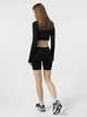 Женские кроссовки Skechers 177357 BLK 36.5 (6.5US) 23.5 см Черные (198376348656) - изображение 6