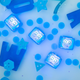 Сенсорні кубики Glo Pals Light Up Cubes Blair Бірюзові (0850016823120) - зображення 5