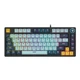 Игровая клавиатура fantech atom81 mk875v2 mizu red switch skyblue цвет - изображение 1