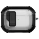 Протиударний захисний чохол Locking Button кейс для навушників Airpods Pro 3 Black - изображение 1