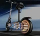 Електросамокат JIANSHE 1500W 48V 10" 20Ah до 80 км, дискові гальма, амортизація, сидіння, сигналізація, Bluetooth, чорний - зображення 5