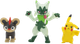 Zestaw figurek Jazwares Pokemon Battle Figure Pikachu + Floragato + Litleo (0191726756019) - obraz 2