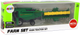 Kombajn LEAN Toys Pojazd rolniczy aluminiowy Zielony 14823 (5905515352871) - obraz 1