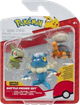 Zestaw figurek Jazwares Pokemon Battle Figure Torkoal + Axew + Frogadie (0191726756033) - obraz 1