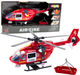 Zabawka LEAN Toys Helikopter straży pożarnej z hakiem I noszami oraz ze światłami i dźwiękami 1:12 21462 (5905991038580) - obraz 2