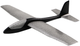 Zabawka LEAN Toys Samolot Duży Szybowiec styropianowy piankowy lekki 68 cm Czarny 19062 (5905991020028) - obraz 2
