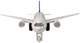 Zabawka LEAN Toys Samolot pasażerski Boeing 777 z napędem światłami i dźwiękami Biały 11188 (5905214974152) - obraz 4