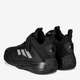 Подростковые кроссовки высокие для мальчика Adidas Ownthegame 3.0 K IF4593 36 Core Black (4067894863971) - изображение 4