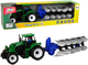 Zabawka LEAN Toys Traktor z pługiem farma Zielony 14850 (5905515353151) - obraz 2