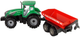 Zabawka LEAN Toys Traktor z przyczepą z napędem frykcyjnym Zielono-czerwony 14834 (5905515352994) - obraz 8