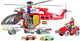 Zestaw zabawek LEAN Toys Helikopter ratunkowy wielofunkcyjny ze światłami i dźwiękami oraz z akcesoriami 24415 (5905991055433) - obraz 2