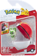 Figurka Jazwares Pokemon Clip N Go Sprigatito z Repeat Ball (0191726757818) - obraz 1