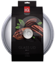 Кришка скляна IQ Be Smart Ø28 см з отвором для пари (IQ-9301-28) - зображення 4