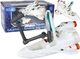 Zestaw zabawek LEAN Toys Misja kosmiczna Rakieta + Kosmonauta + Dron + Ramię mechaniczne 16572 (5905884450819) - obraz 2