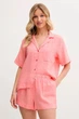 Комплект: блуза и шортики DKNY 44(M) Коралловый (116234) - изображение 1