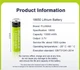 Батарейки Pujimax 18650 Li-Ion 13000mWh з Type-C зарядкою, 2 шт - зображення 5