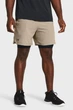 Чоловічі бежеві шорти UA Vanish Woven 2in1 Sts Under Armour SM 1373764-203 - изображение 1
