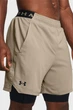 Чоловічі бежеві шорти UA Vanish Woven 2in1 Sts Under Armour SM 1373764-203 - изображение 4