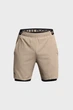 Чоловічі бежеві шорти UA Vanish Woven 2in1 Sts Under Armour SM 1373764-203 - изображение 5