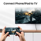 Кабель USB Type-C to HDMI 4K Ugreen MM142 2м Переходник Ultra HD (4K@60Hz; 1080P@144Hz) Aluminium Black (50571 - изображение 6