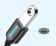 Кабель-адаптер OTG Vention USB-C (M) USB-A (F) OTG 0.15 м ПВХ Black (CCSBB) - изображение 2