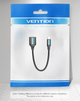 Кабель-адаптер OTG Vention USB-C (M) USB-A (F) OTG 0.15 м ПВХ Black (CCSBB) - изображение 3