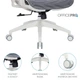 Офисное кресло OfficePro Balance OC620-W-DG-DG (OC620-W-DG-DG) - изображение 14