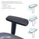 Офісне крісло OfficePro Balance OC620-B-DG-DG (OC620-B-DG-DG) - зображення 14