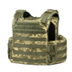 Плитоноска Dozen Modular Plate Carrier — L1 "Pixel MM14" (під бронеплити 25 * 30 см) XL - зображення 1