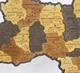 Мапа України настінна середня 3D об'ємна в коробці ручна робота 92.5*64.6 см Гранд Презент (12) - изображение 9