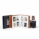 Фотоальбом коричневый для фотографий Instax Mini Fujifilm на 288 кадров альбом для instax mini 12 (11, 9, 8, liplay, link3, link2, link, evo, 99, 90, 40, 41) brown - изображение 3