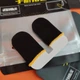 Игровые напальчники Wasp Feeler 2 пары черные с желтым манжетом (аналог Flydigi от Xiaomi) для игры на телефоне смартфоне - изображение 8