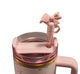 Термос термокружка Stanley Quencher H2.0 Tumbler из нержавеющей стали Roza Beaux Pink 0,59 л KT6007864 - изображение 5