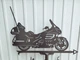 Флюгер Мотоцикл Honda Gold Wing, Хонда, на беседку, колодец - изображение 5