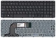 Клавіатура для ноутбука HP Pavilion (17, 17-E) Black, (Black Frame) UA - зображення 3