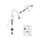 Смеситель для кухни Grohe QuickFix Start Classic 31553001 - изображение 5