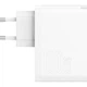Сетевое зарядное устройство Baseus GaN5 Pro 2 порта, USB + Type-C 100W + кабель Type-C/Type-C 1М (CCGP090202) - зображення 2