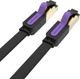 Патч-корд Vention CAT7 SSTP Ethernet, 2 м, чорний (ICABF) - зображення 2