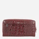 Кошелек женский кожаный для карточек Karya 1119-647 Марсаловый (ROZ6501086696) - изображение 2